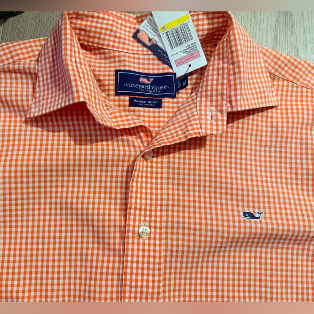 Vineyard Vines shirt 100% Cotton Size M NWT - Picture 5 of 7